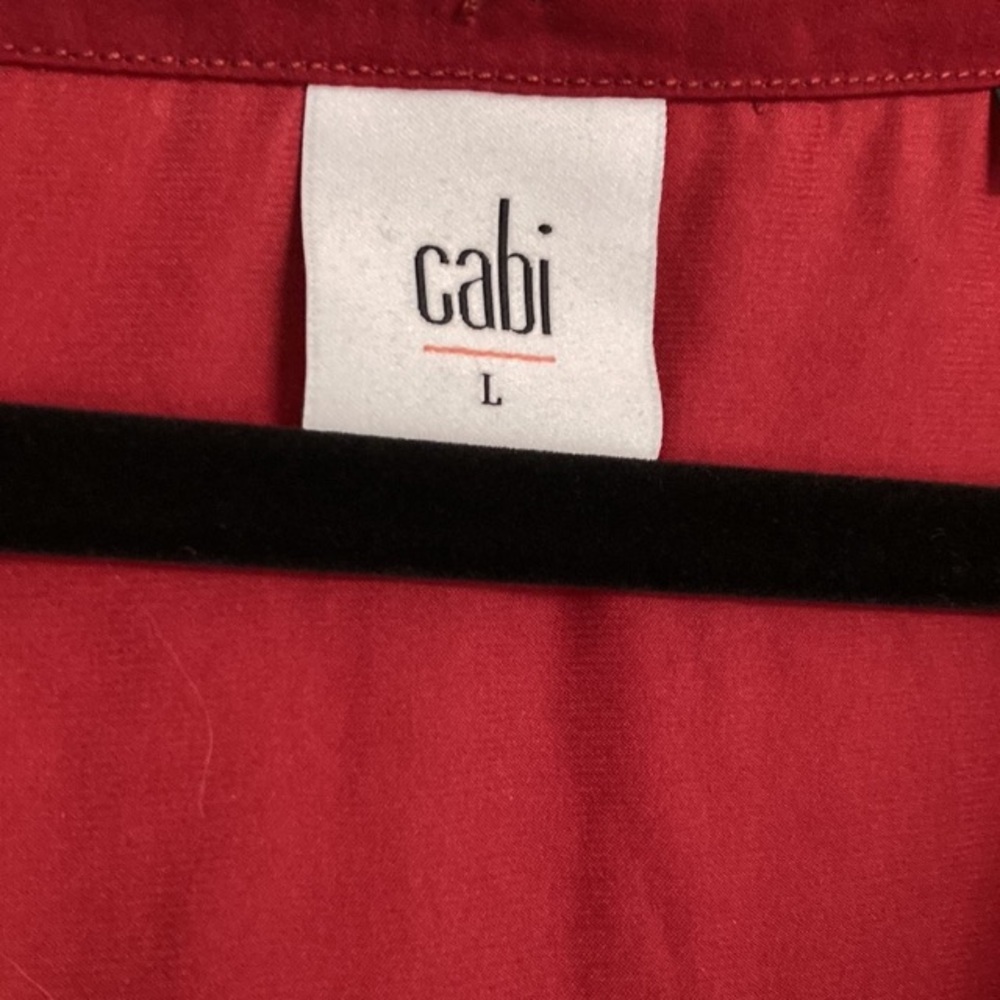 Cabi Olive & Garnet blouses. NWOT size large - Picture 12 of 12